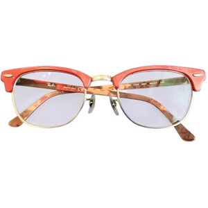 Ray-Ban Red Clubmaster Sunglasses